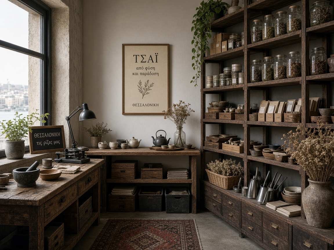 About the Tea shop / tea house studio at Silent Anchor Atelier