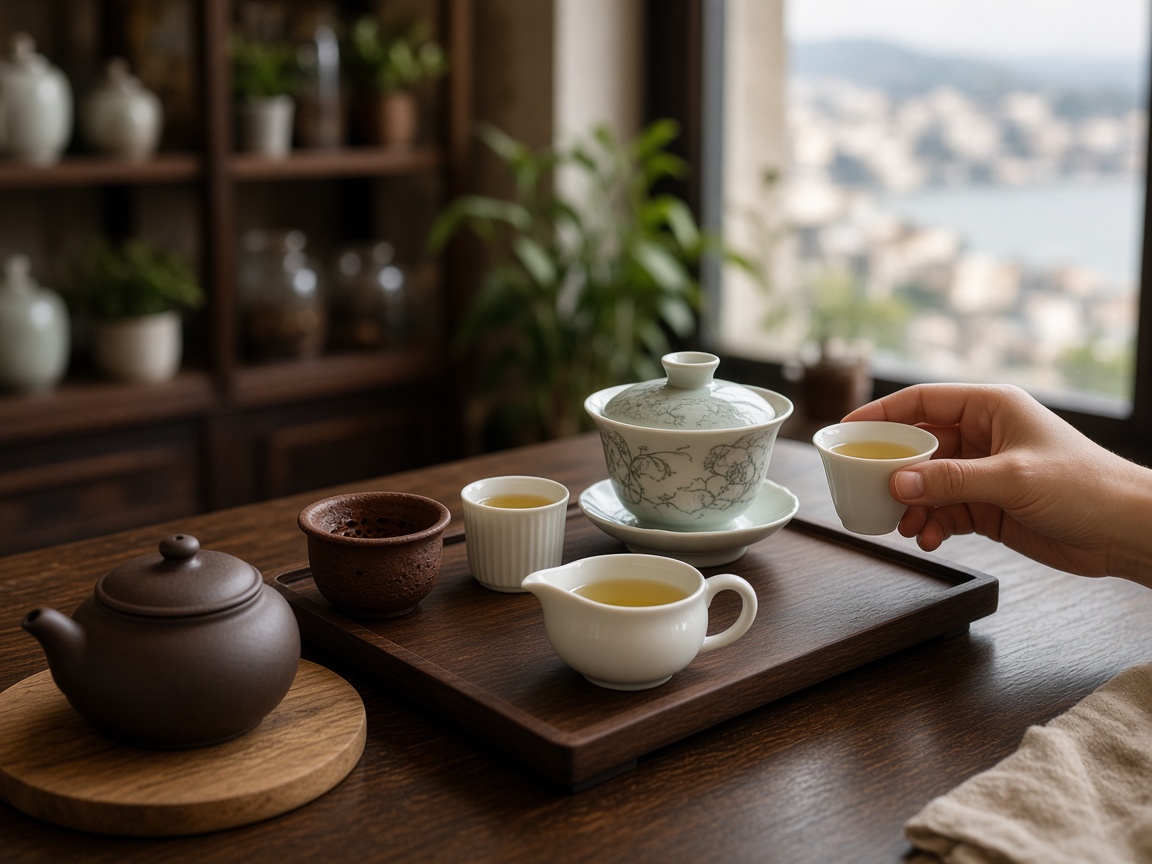 Gongfu sessions at Silent Anchor Atelier