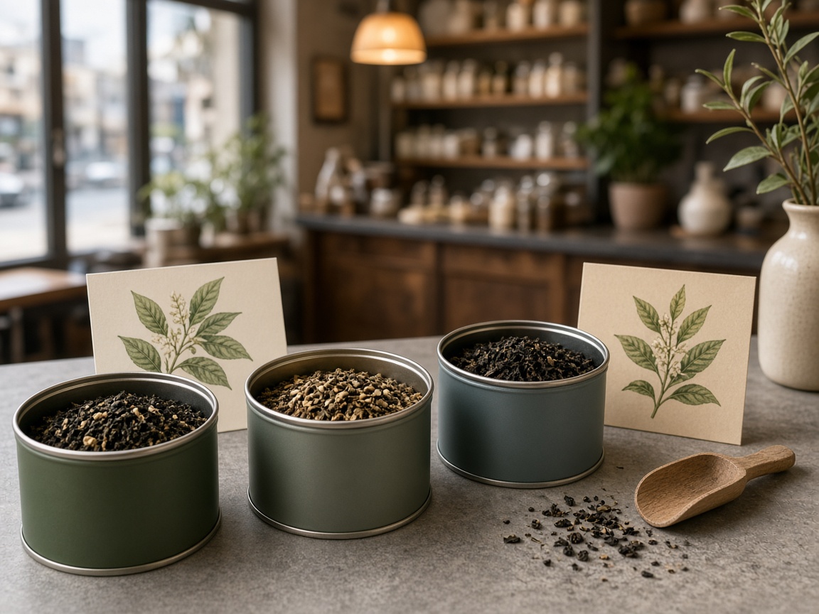 Loose-leaf retail at Silent Anchor Atelier